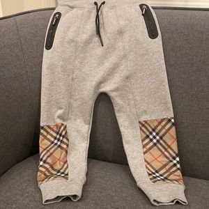 Boys Burberry Sweat Pants